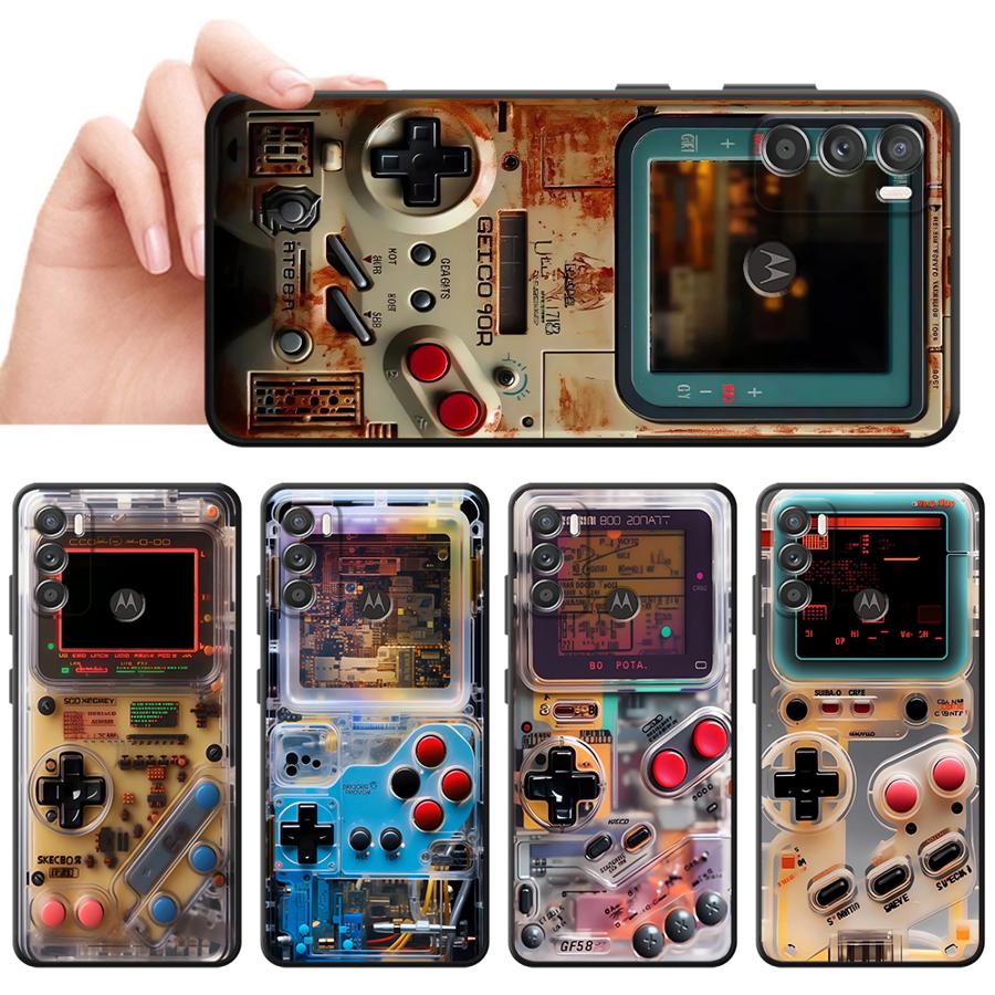 Gaming Console Cartoon - Etui na konsolę do gier Retro