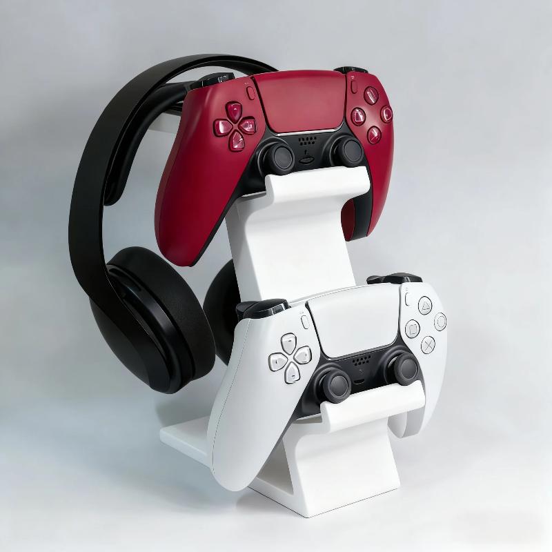 Gaming Console Headset - Stojak na kontroler 3 w 1