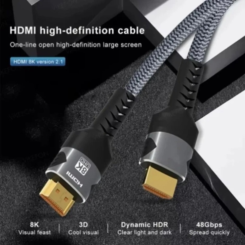 Gaming Console Definition - Pleciony kabel HDMI 2.1 8K o