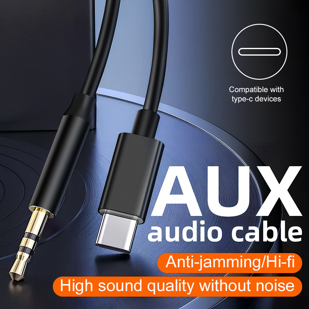 Gaming Console Connect With Phone - Kabel audio Type-C do 3.5mm AUX