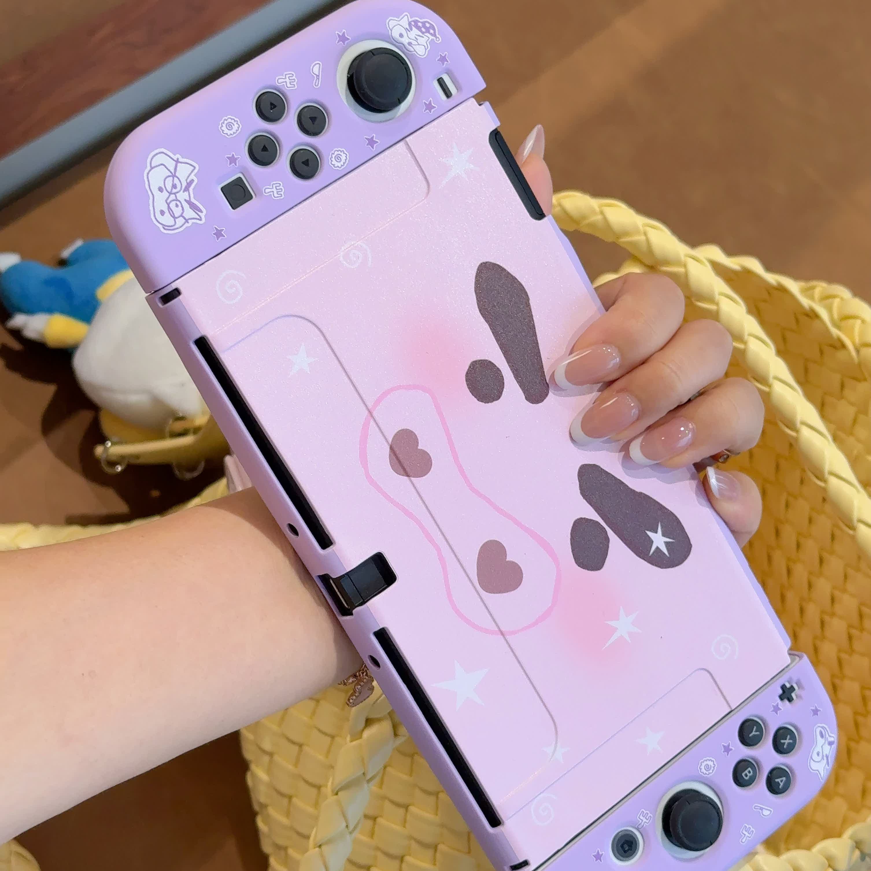 Gaming Console Cartoon - Kreskówkowe etui ochronne na konsolę Nintendo