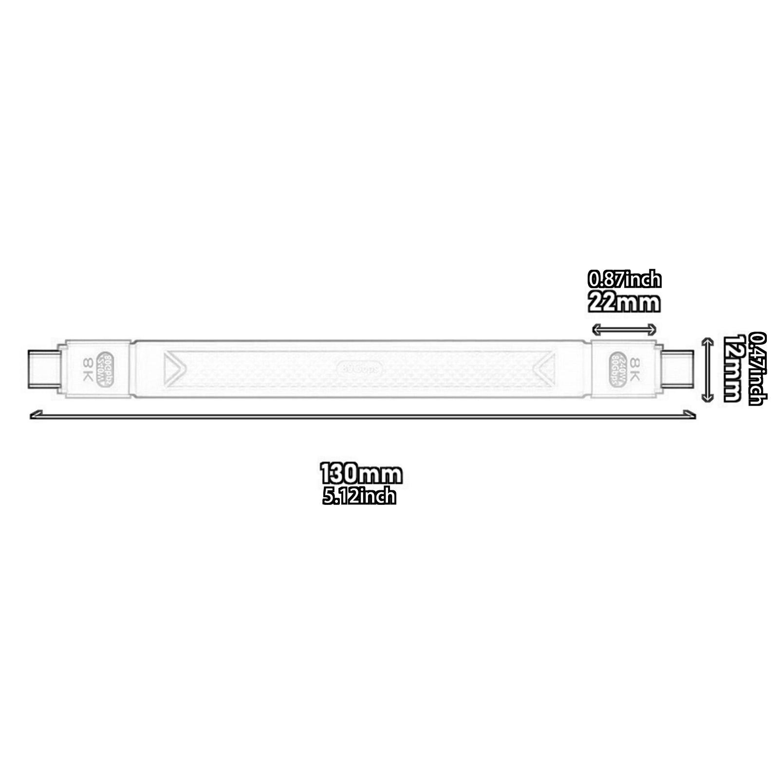 Gaming Console Connect With Phone - Kabel USB-C do USB-C w nylonowym