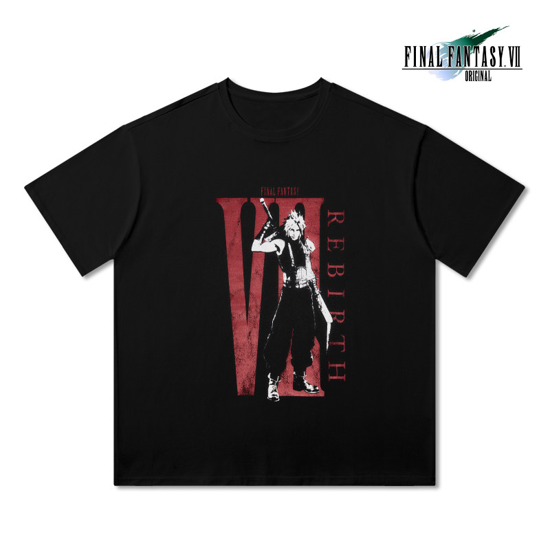 Gaming Console Cloud - Koszulka Final Fantasy 7 Rebirth Cloud