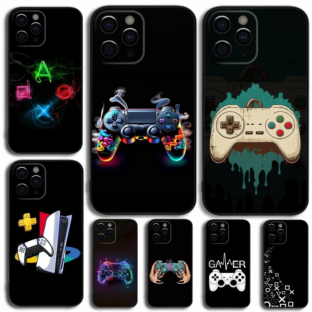 Gaming Console Cartoon - Konsola do gier Gamepad Gamer Play