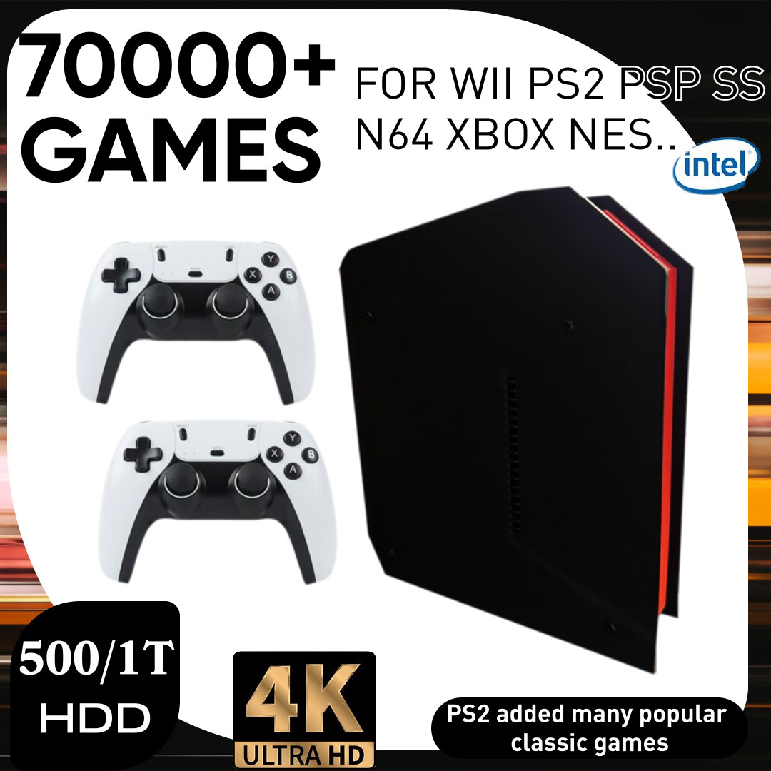 Gaming Console Cartoon - Konsola do gier retro X4 z