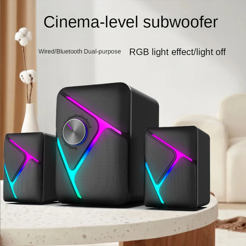 Gaming Console Bluetooth - Komputer Audio 2.1 Subwoofer Esports Gaming