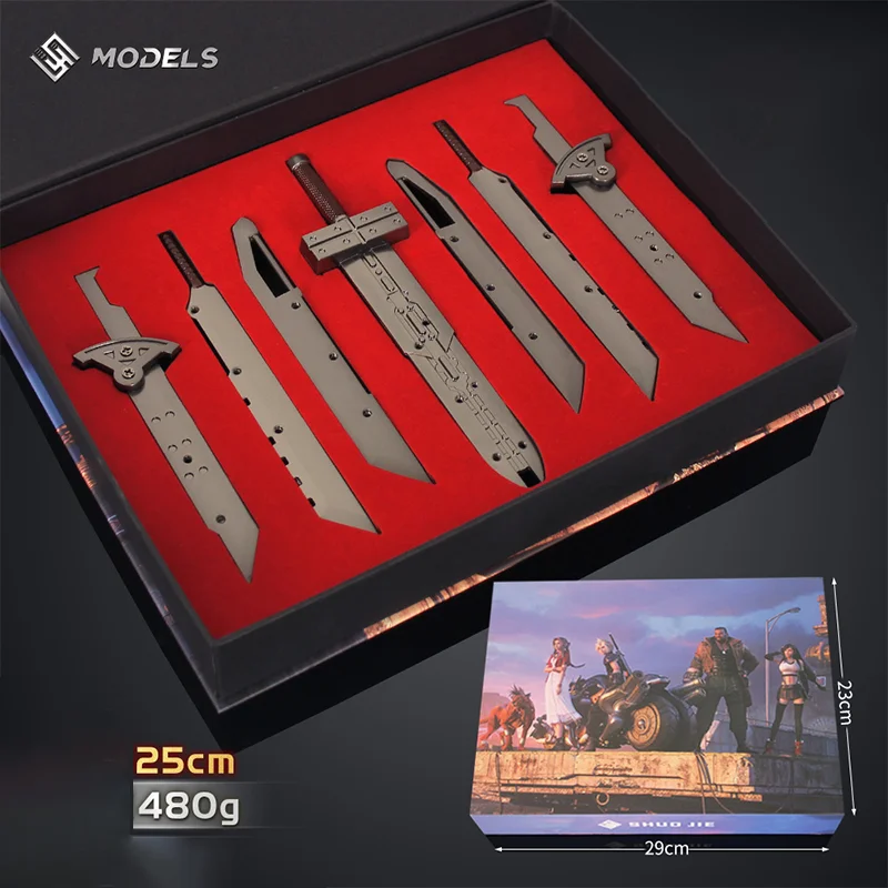 25cm Miecz Cloud Buster, gadże – Gaming Console Cloud recenzja i cena
