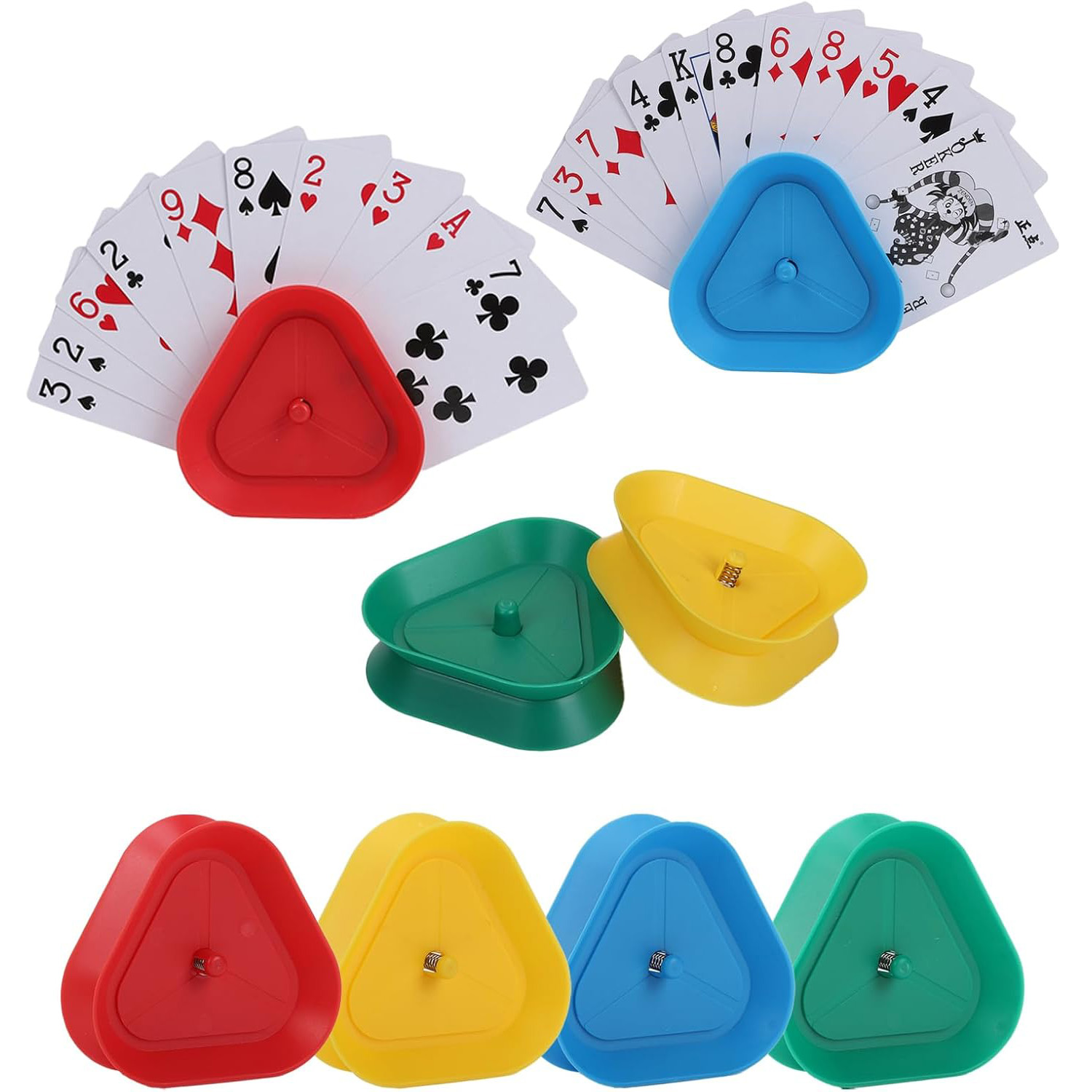 4 szt./zestaw Trójkątne Stojak – Gaming Card Holder recenzja i cena
