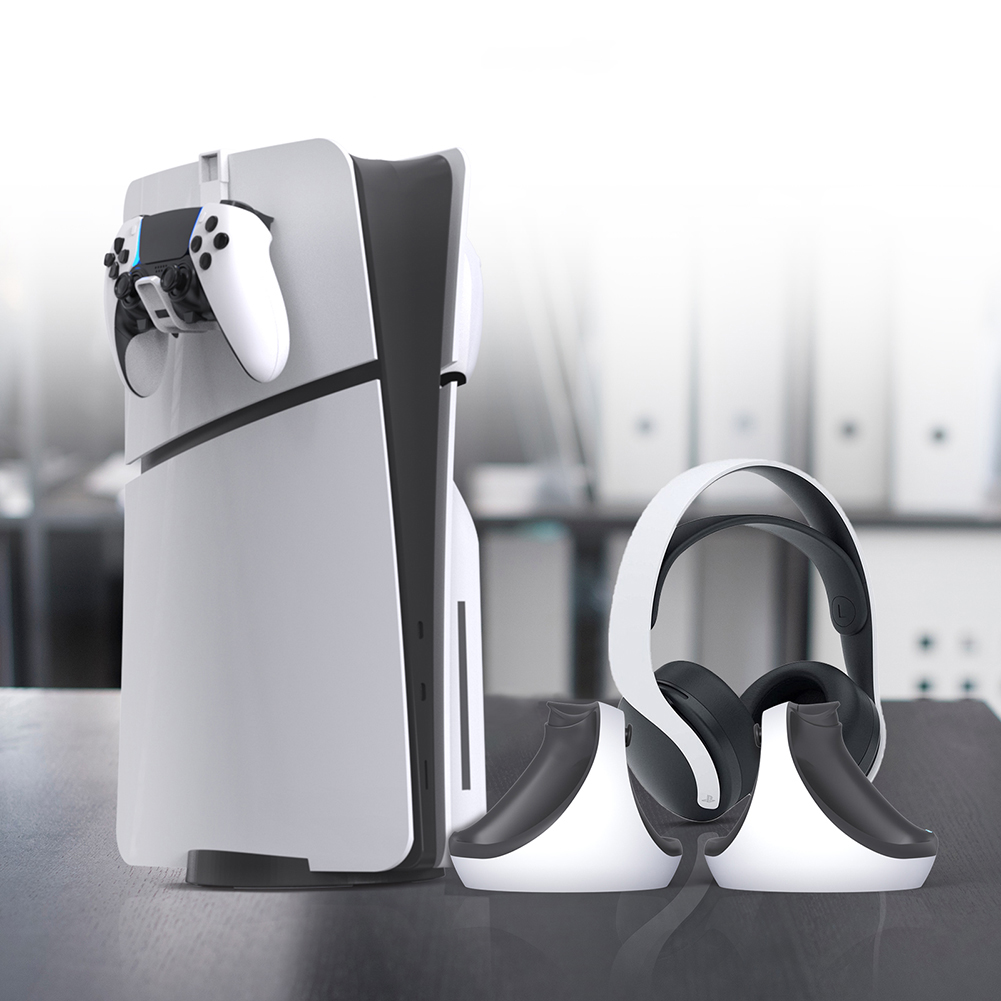 Uchwyt na kontroler i słuchawk – Gaming Console Headset recenzja i cena