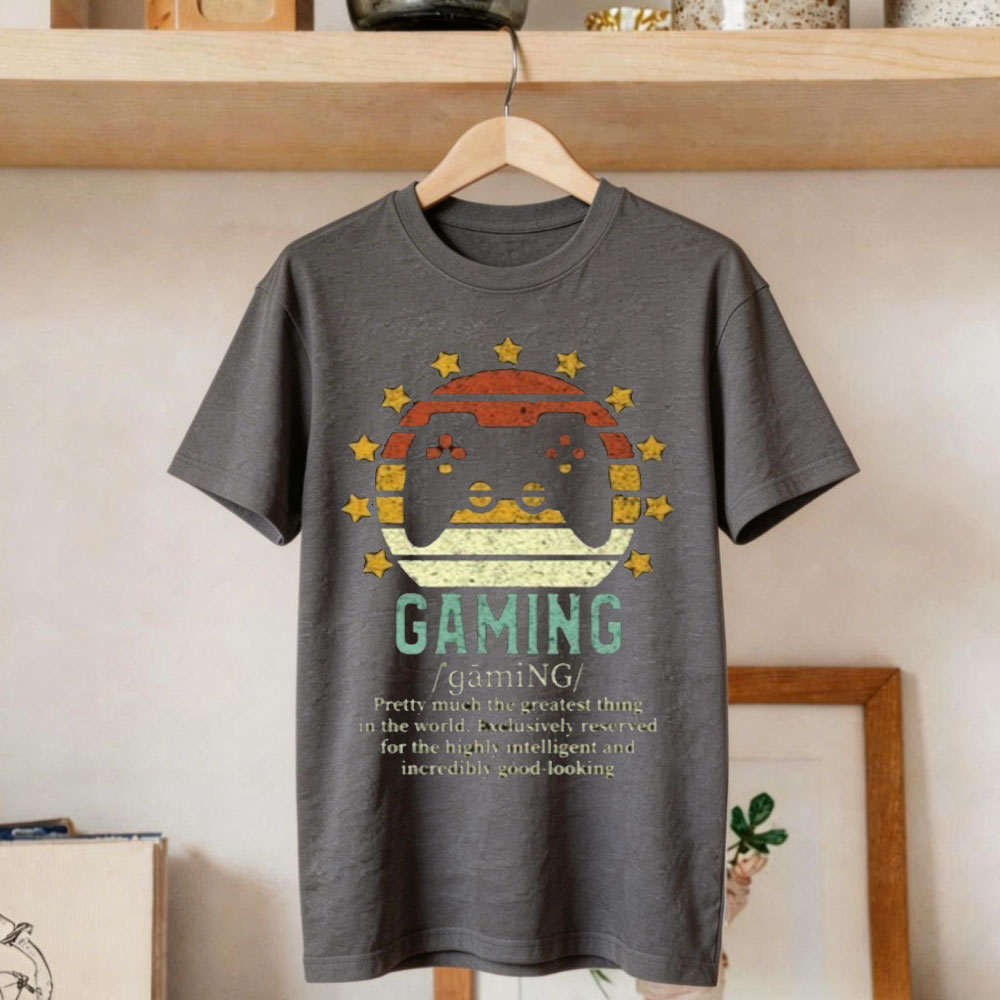 Zabawna koszulka z definicją g – Gaming Console Definition recenzja i cena