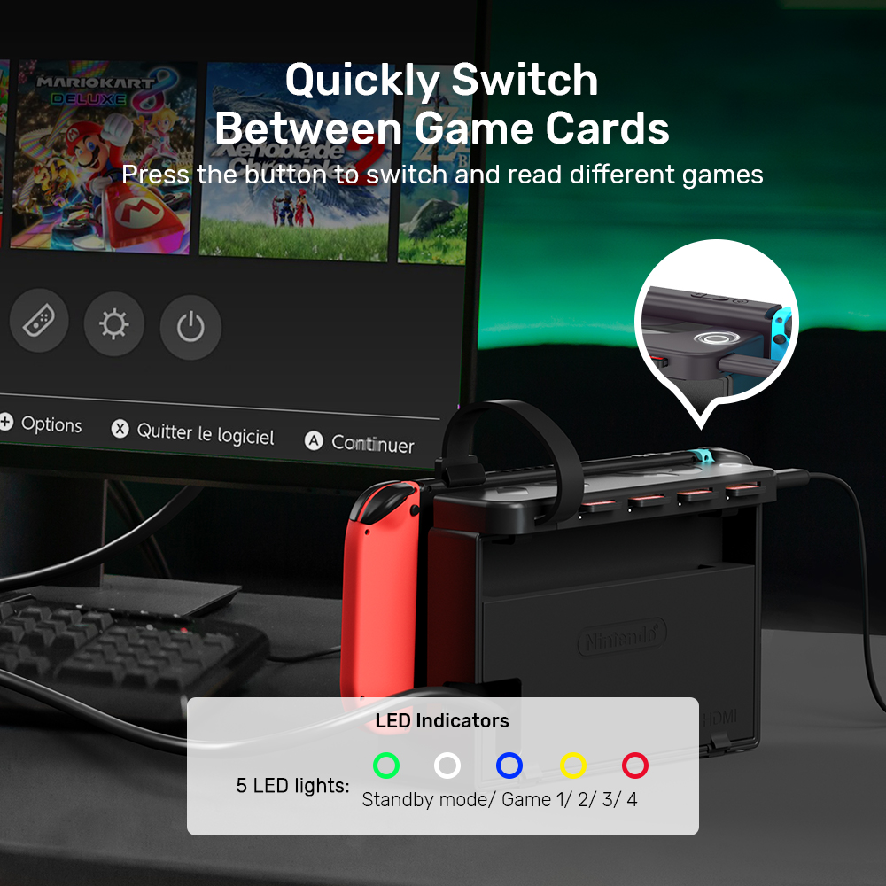 Przenośny czytnik kart gier G1 – Gaming Card Holder recenzja i cena