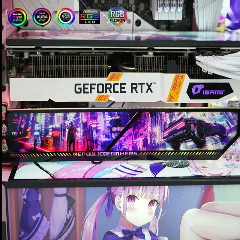 Uchwyt karty graficznej ARGB,  – Gaming Card Holder recenzja i cena