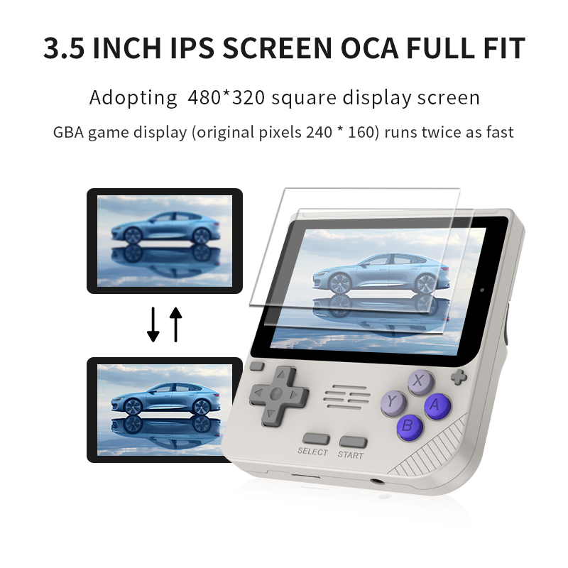 POWKIDDY V10 3,5-calowy ekran  – Gaming Console Cartoon recenzja i cena