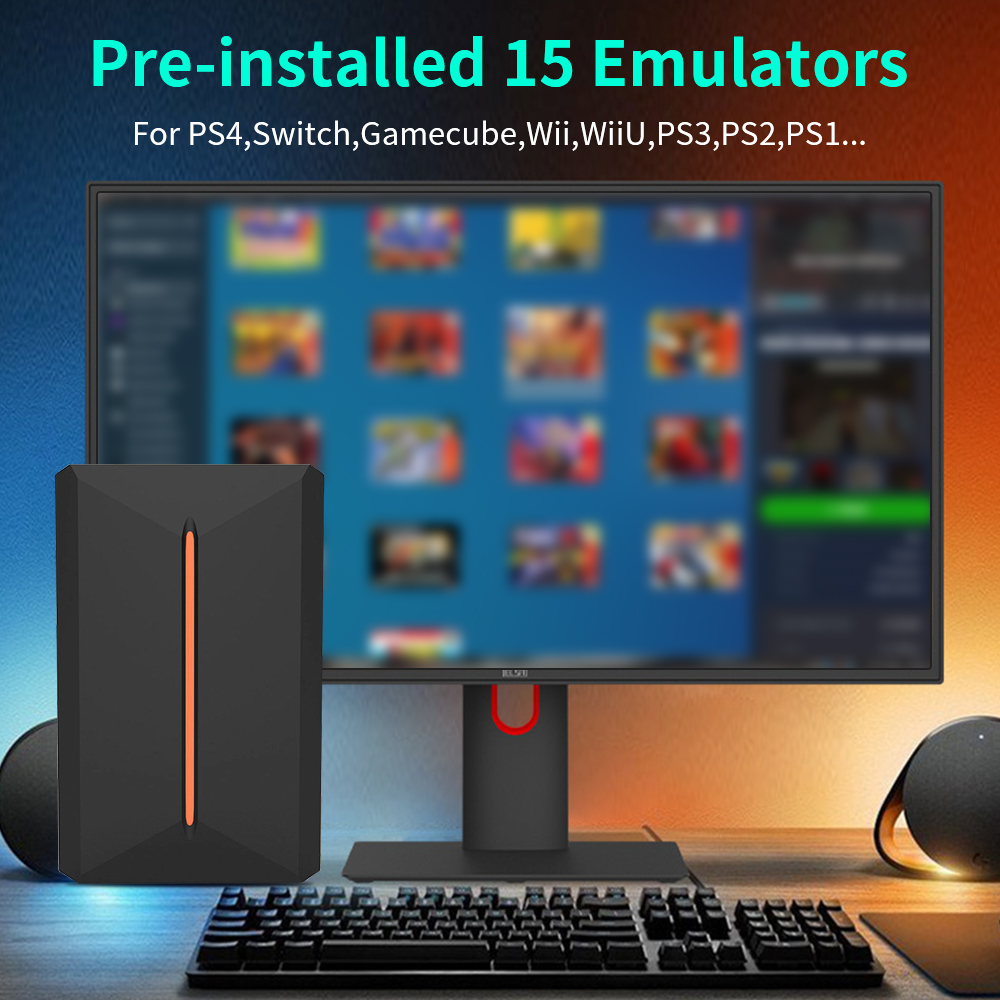Launchbox OS 500 GB przenośna  – Gaming Console Windows recenzja i cena