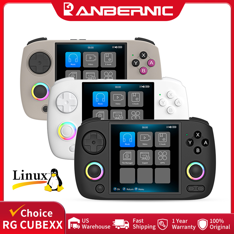ANBERNIC RG CubeXX Przenośna K – Gaming Console Bluetooth recenzja i cena