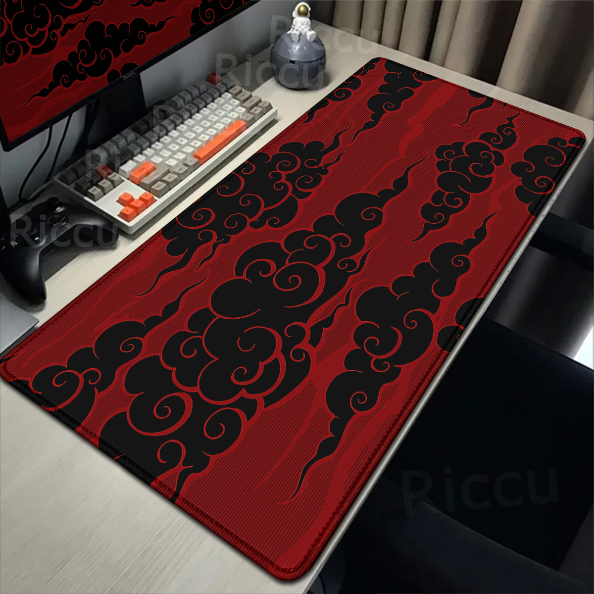 Large Red Cloud Gamer Mousepad – Gaming Console Cloud recenzja i cena