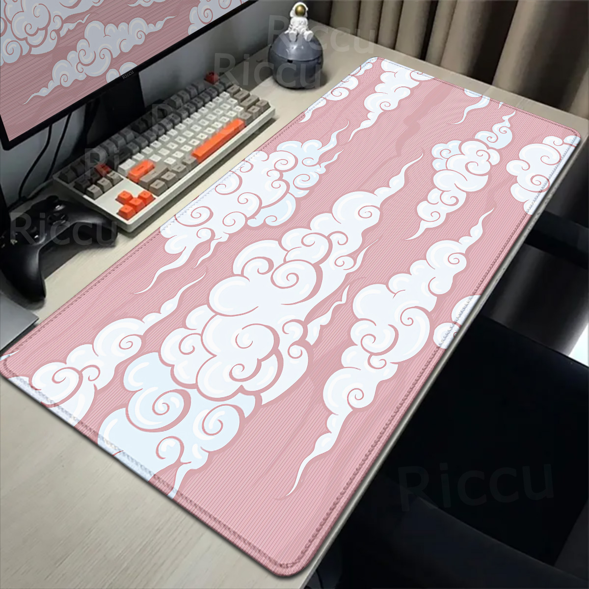 Large Red Cloud Gamer Mousepad – Gaming Console Cloud recenzja i cena