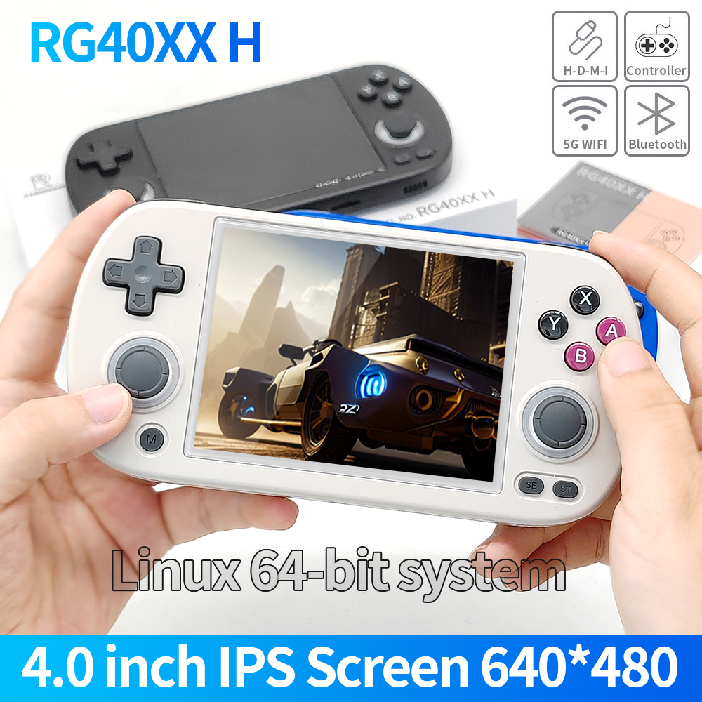 Anbernic RG40XXH 64-bitowa prz – Gaming Console Bluetooth recenzja i cena